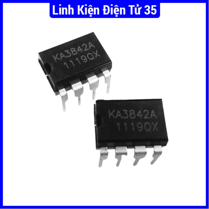 Ic dao động KA3842A DIP-8 cố định tần số dòng điện