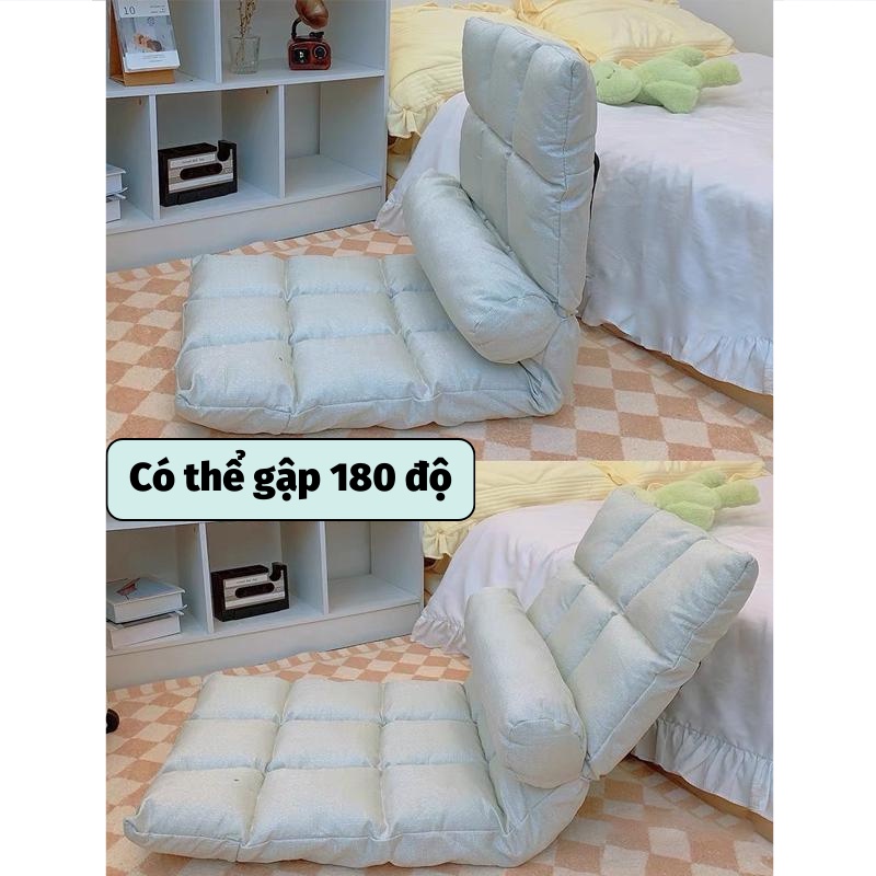 Ghế Lười Ghế Bệt Tựa Lưng Thư Giãn Mềm Mịn Dễ Vệ Sinh LEON_OFFCIAL