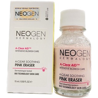 CHẤM MỤN NEOGEN A-CLEAR SOOTHING PINK EARASER 15ML