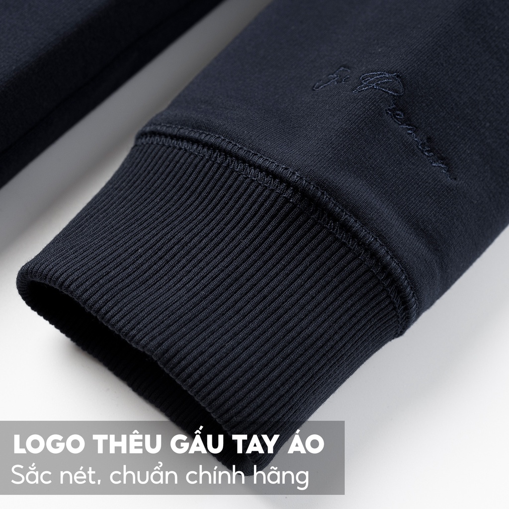 Áo Nỉ Nam 5S Premium, Chất Cotton USA, Dày Dặn, Mềm Mại, Thiết Kế Basic, Dễ Mặc