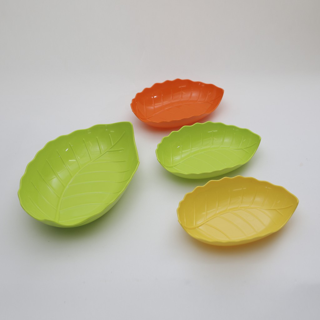 Đĩa nhựa hình lá VIỆT NHẬT PLASTIC 2 size (MS:1241/1242) - mẫu mới siêu xinh