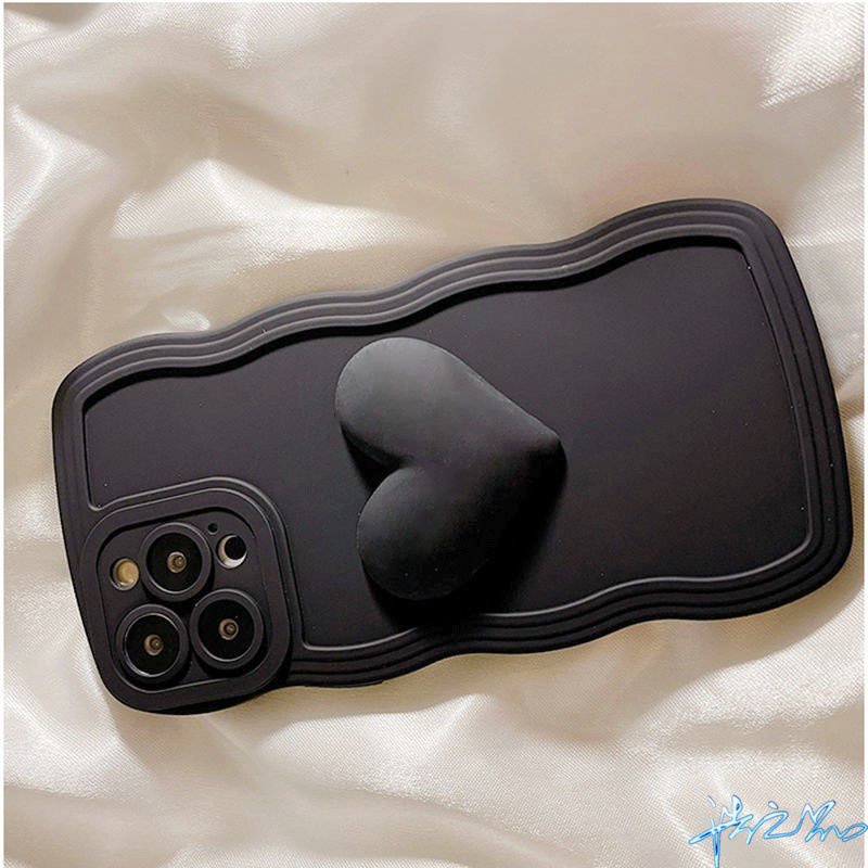 Ốp Điện Thoại TPU Hình Trái Tim 3D Cho Vivo Y11 / 20 / 20I / 15S / 15A / 33S / 21T / 21 / 12 / 15 / 17 / 12S / 12A / 33T V11i / 19