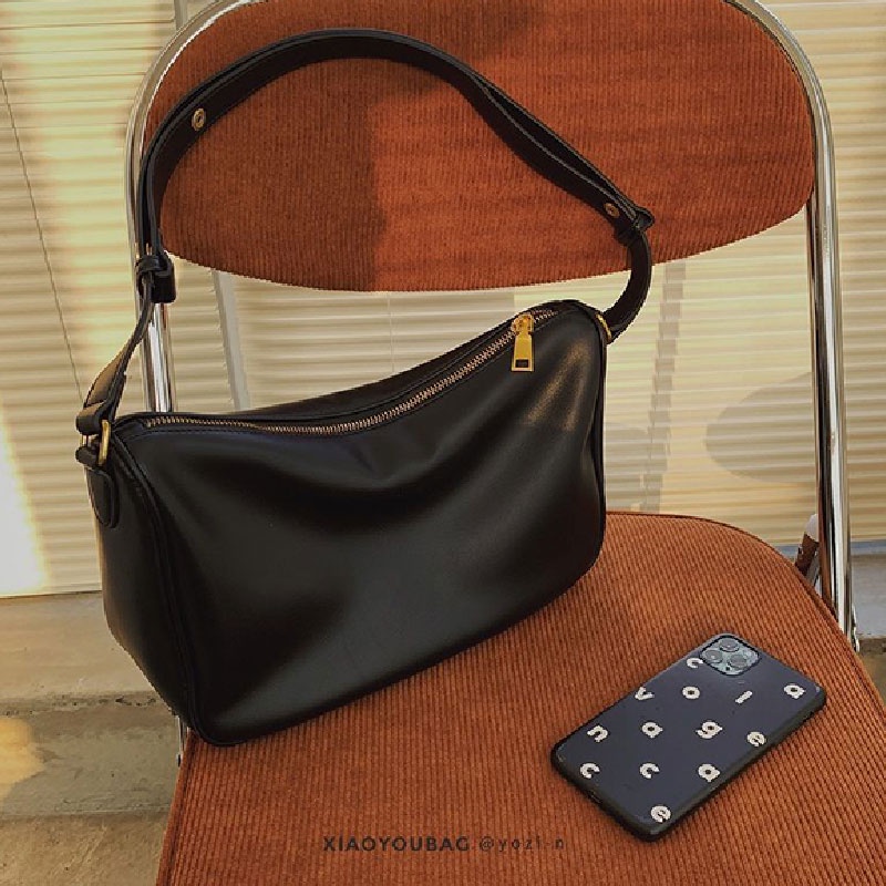 Mischa Túi Đeo Chéo Vai Bằng Da PU Mềm Màu Trơn Có Thể Điều Chỉnh Thời Trang Hàng Mới
