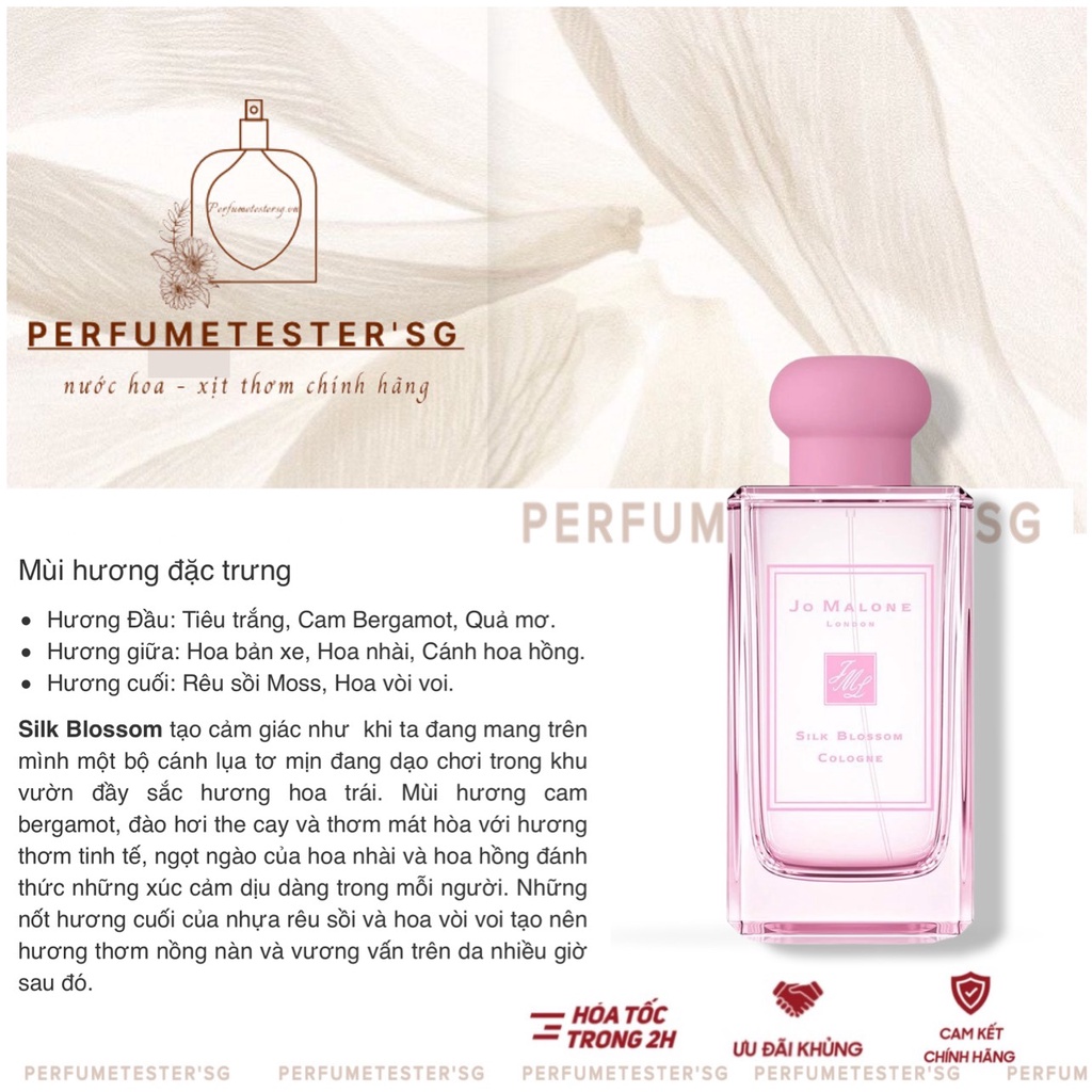 Nước hoa  Jo Malone Silk Blossom