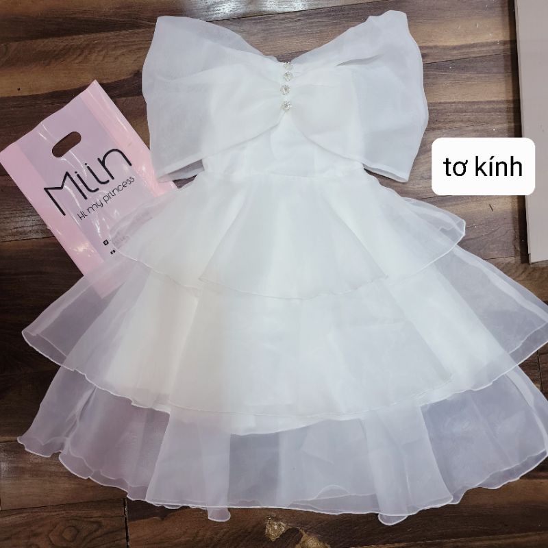 Váy công chúa 3 tầng tơ xốp