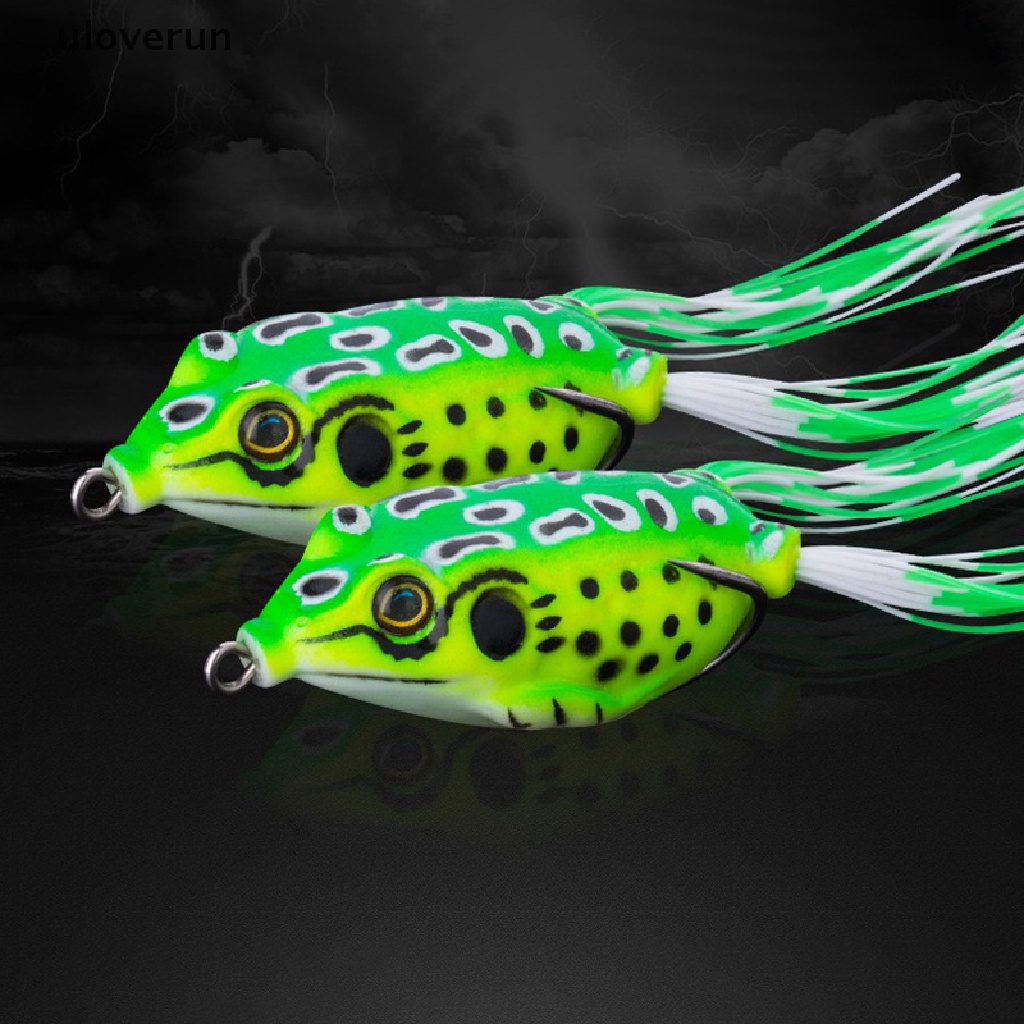 Mồi Câu Cá Giả Hình Chú Ếch 5cm 8g Mềm Mại Chuyên Dụng