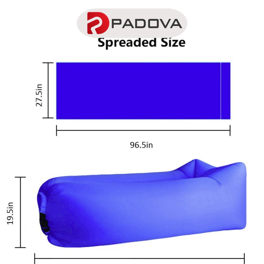 Ghế Hơi Du Lịch Không Cần Bơm Có Túi Nhỏ Gọn Đem Theo PADOVA 2655