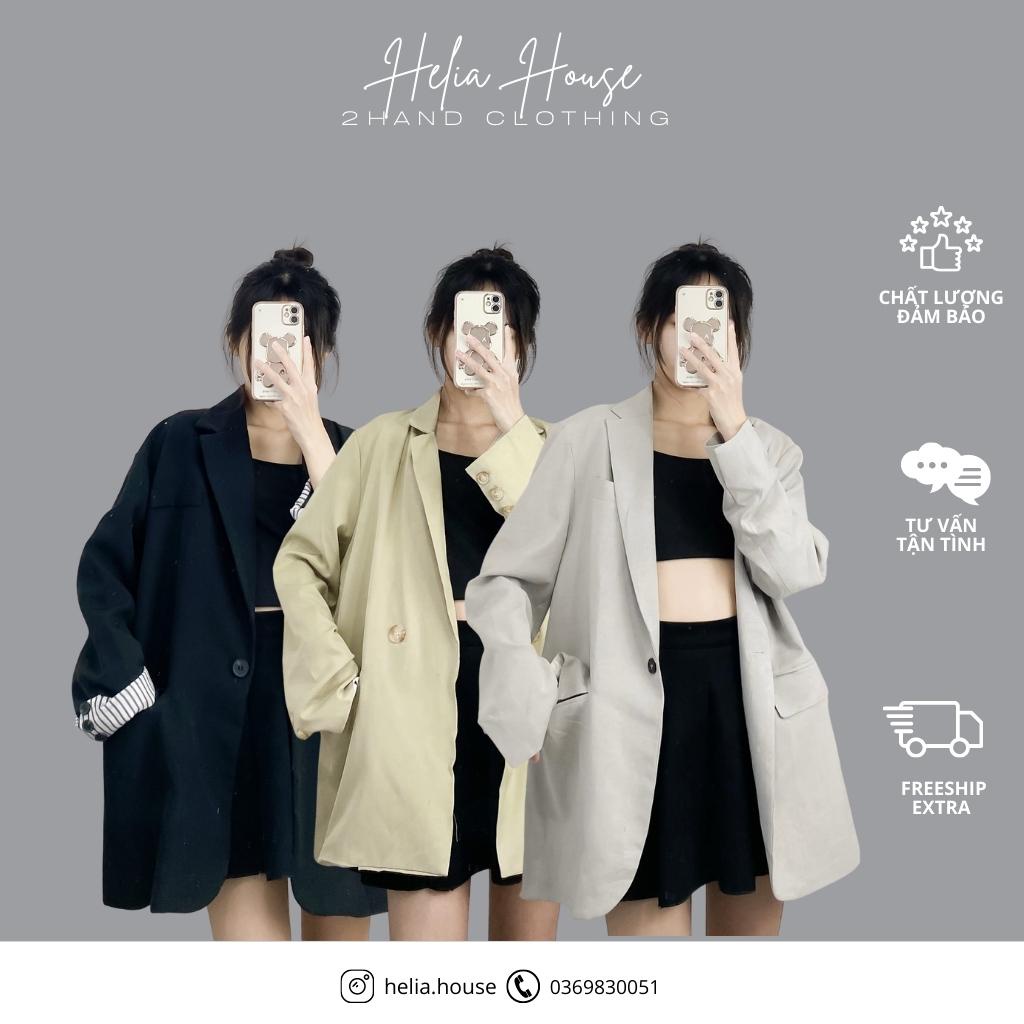 [ MỚI VỀ ] Vest blazer 2hand si tuyển Hàn Nhật - Helia House