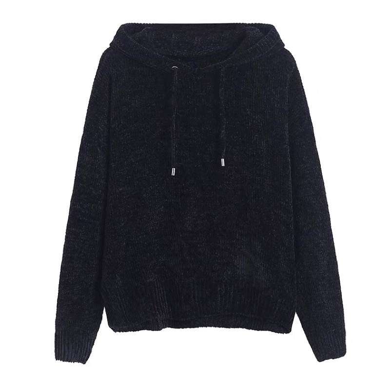 Áo hoodie len nhung