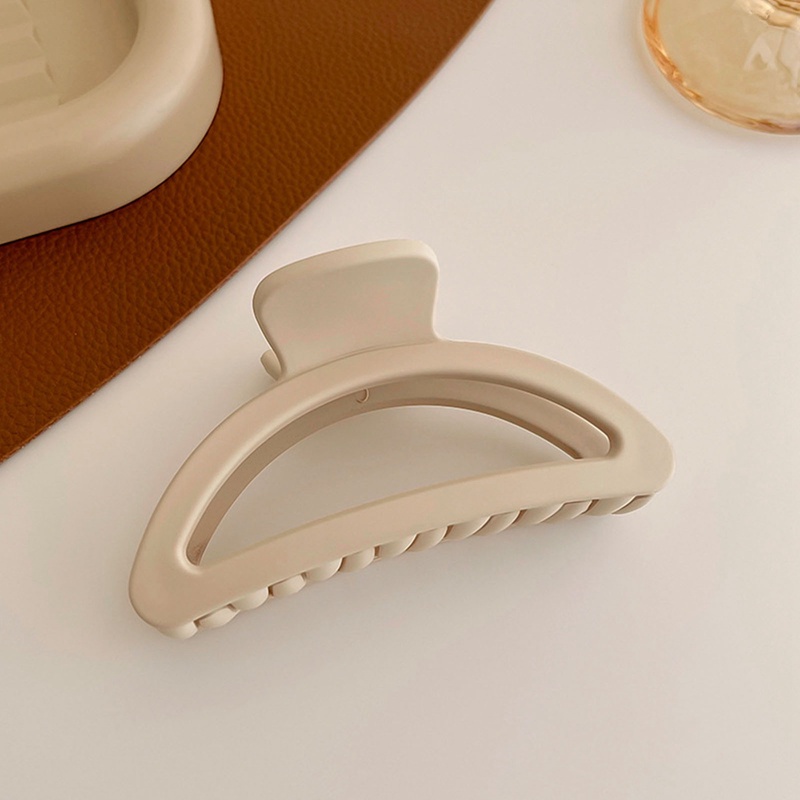 Ygt 1 Kẹp Tóc Càng Cua Bằng Acrylic Màu Cà Phê Phong Cách Hàn Quốc Cho Nữ