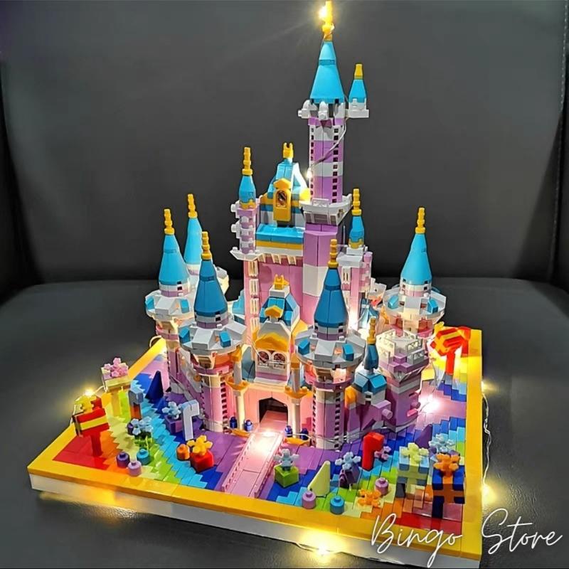 MÔ HÌNH LẮP RÁP LÂU ĐÀI DISNEY 2988 CHI TIẾT