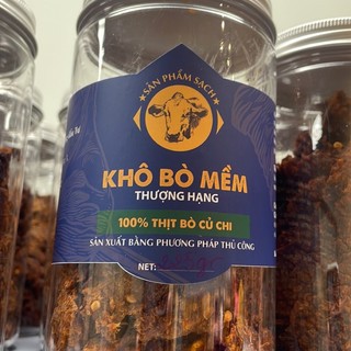 Khô bò mềm, viên, cây, miếng vị cay | đồ ăn vặt