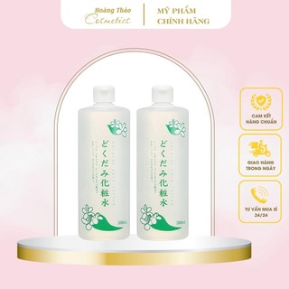 Nước hoa hồng diếp cá dokudami nhật 500ml