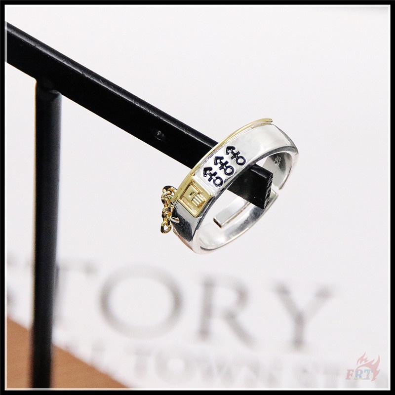 ☀ Nhẫn Điều Chỉnh Được Phong Cách Jojo 'S Bizarre Adventure ☀ 1 Nhẫn Hợp Kim Phong Cách Anime