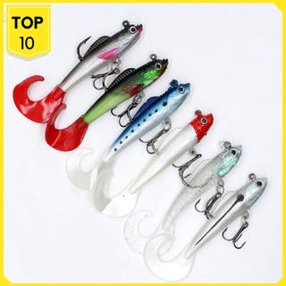  Mồi giả cá mềm chuyên câu lure mồi giả câu lure cá lóc siêu nhạy SIZE 8,5cm 