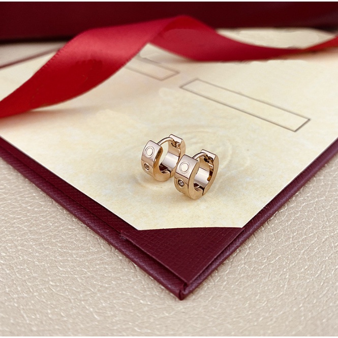 Bông Tai Đám Cưới Trái Tim Mới Năm 2022 Đính Kim Cương