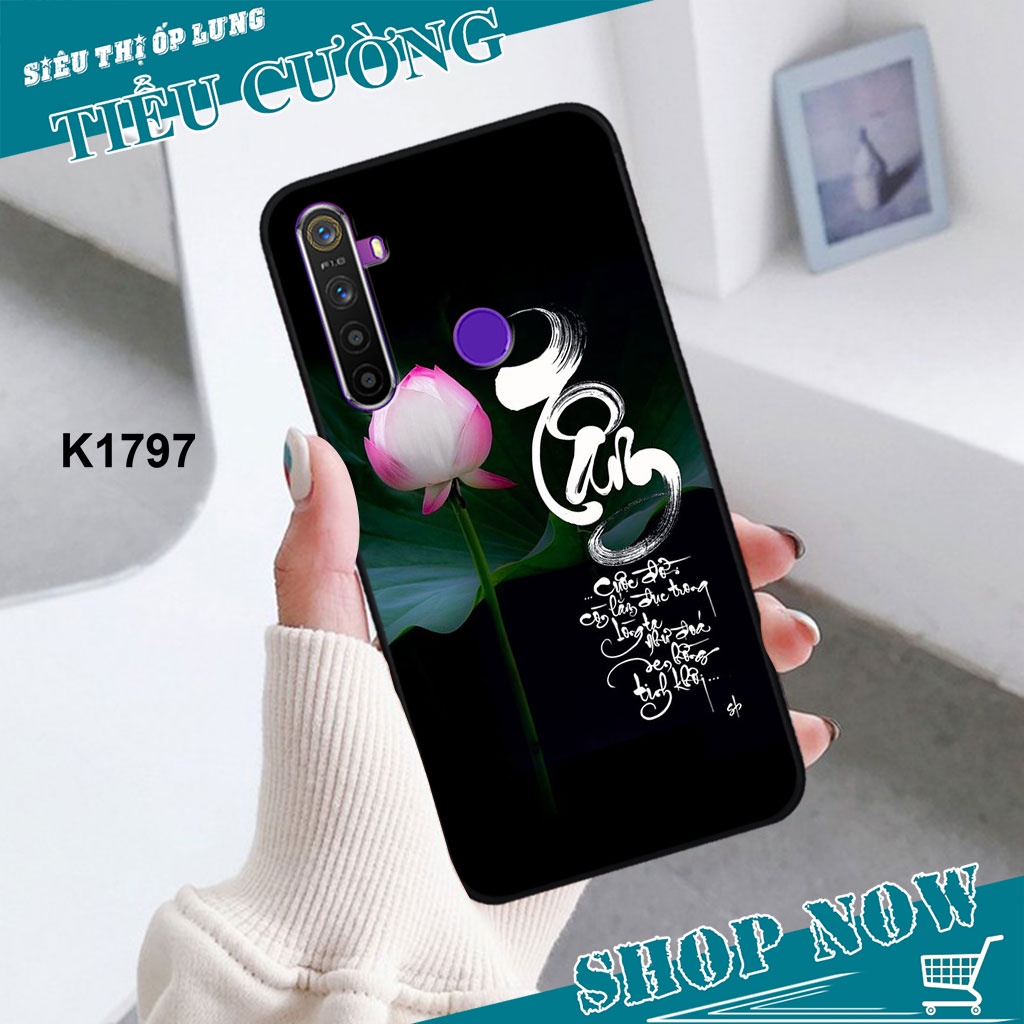 Ốp REALME 5 / 5i / 5 PRO in hình Thư Pháp thời trang cực kỳ đẹp và sang trọng