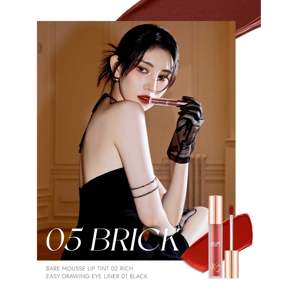Son Kem Lì Hàn Quốc IBIM Bare Mousse Lip Tint 4.3g
