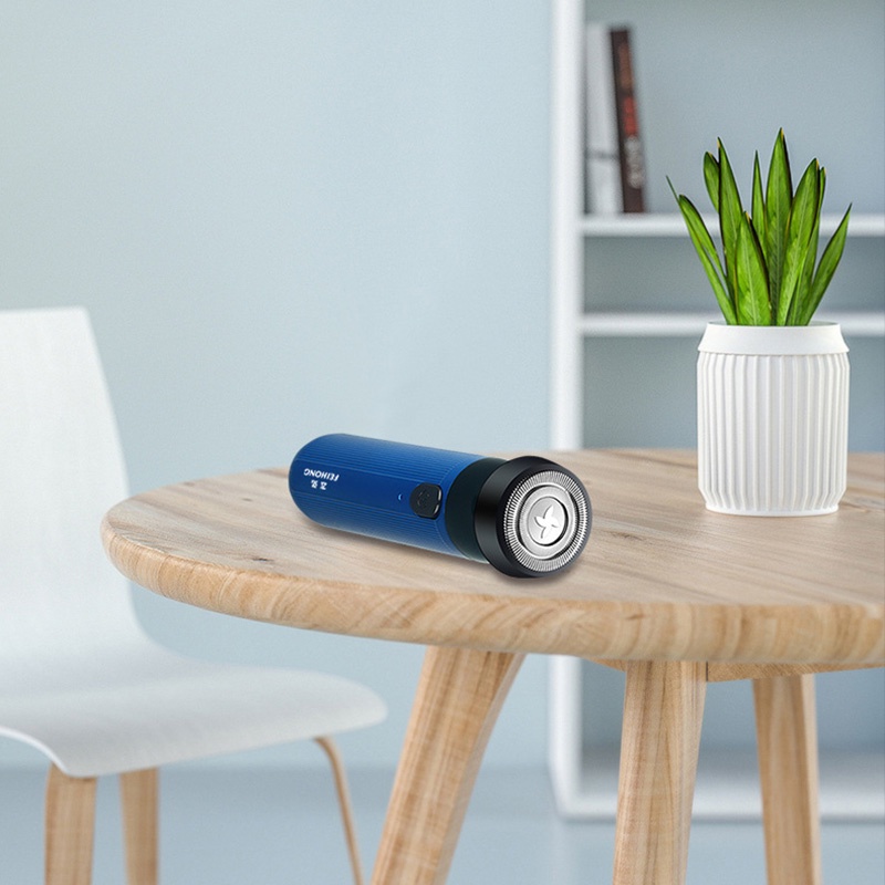 Máy cạo râu điện JIASHI kiểu dáng mini thiết kế đơn giản di động có thể sạc lại