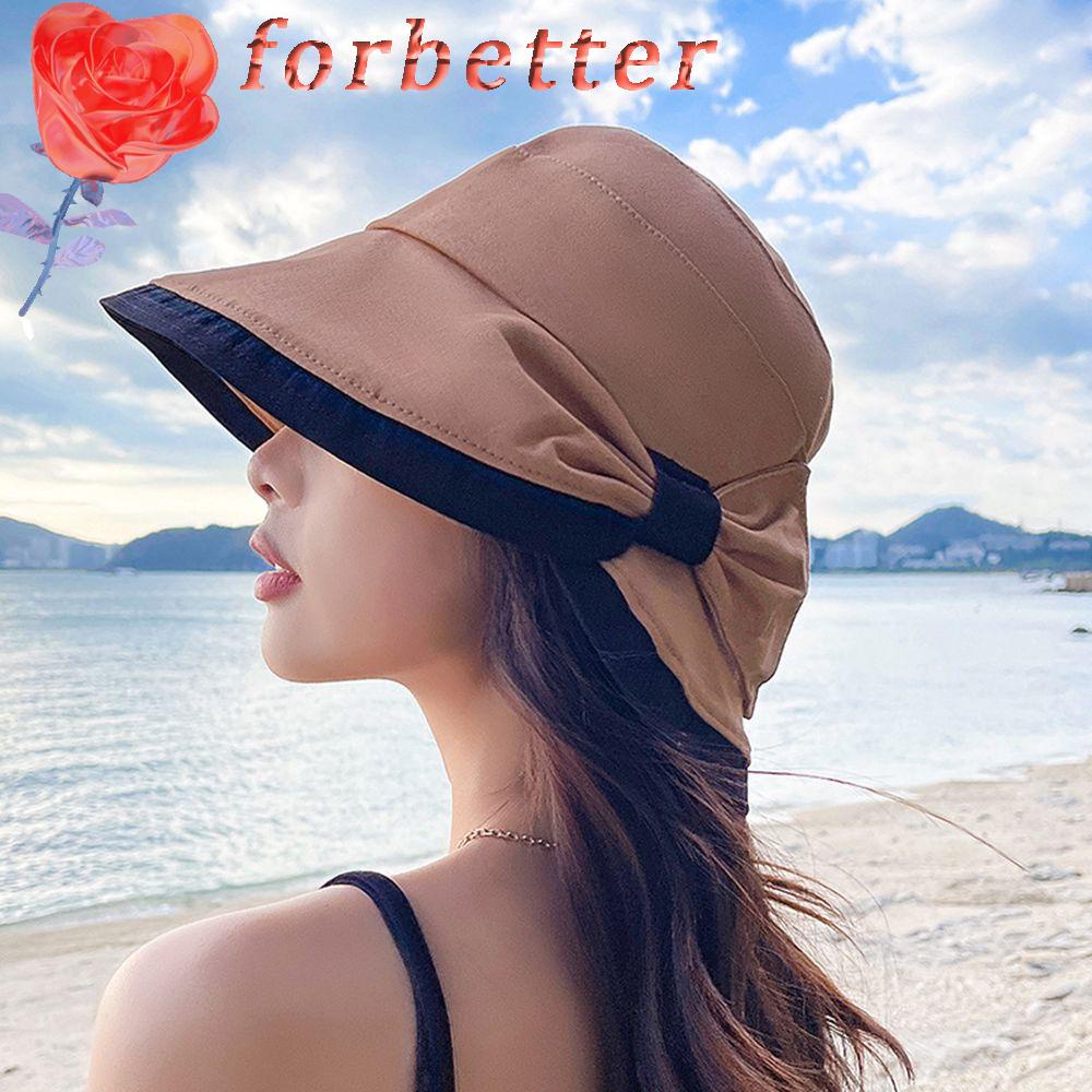 Mũ bucket màu trơn tùy chọn chống nắng thời trang mùa hè dành cho nữ