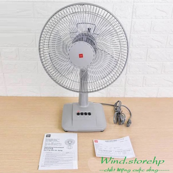 Quạt Bàn KDK A30A - Màu Xám - Hàng Chính Hãng -