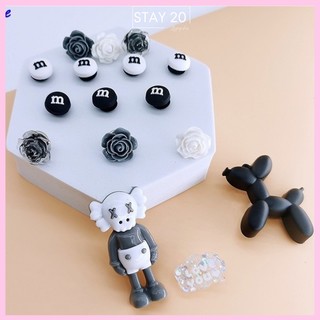 Bộ phụ kiện dép crocs jibbitz crocs jb crocs sticker kaws gắn dép