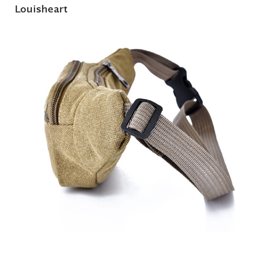 Túi Đeo Hông Đựng Điện Thoại Bằng Vải Canvas Thiết Kế Giản Dị