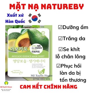 Mặt Nạ Bơ Natureby Chính Hãng Hàn Quốc