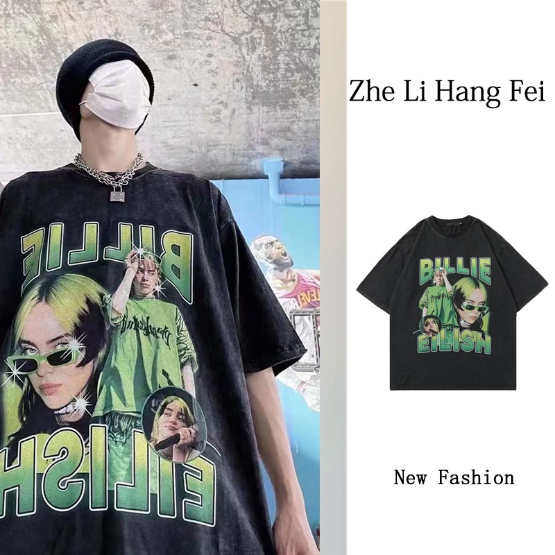 Áo Thun Cotton Tay Ngắn oversize In Chữ Đơn Giản Thời Trang Cho Nữ