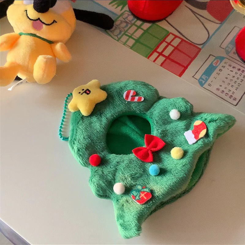 Phụ Kiện Trang Trí Cây Thông Giáng Sinh Hình Cây Thông Hoạt Hình Dễ Thương