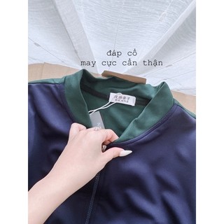 BỘ PHỐI XANH THAN BOMBER