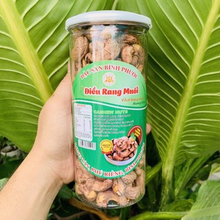 HẠT ĐIỀU RANG MUỐI LON 500.GRAM
