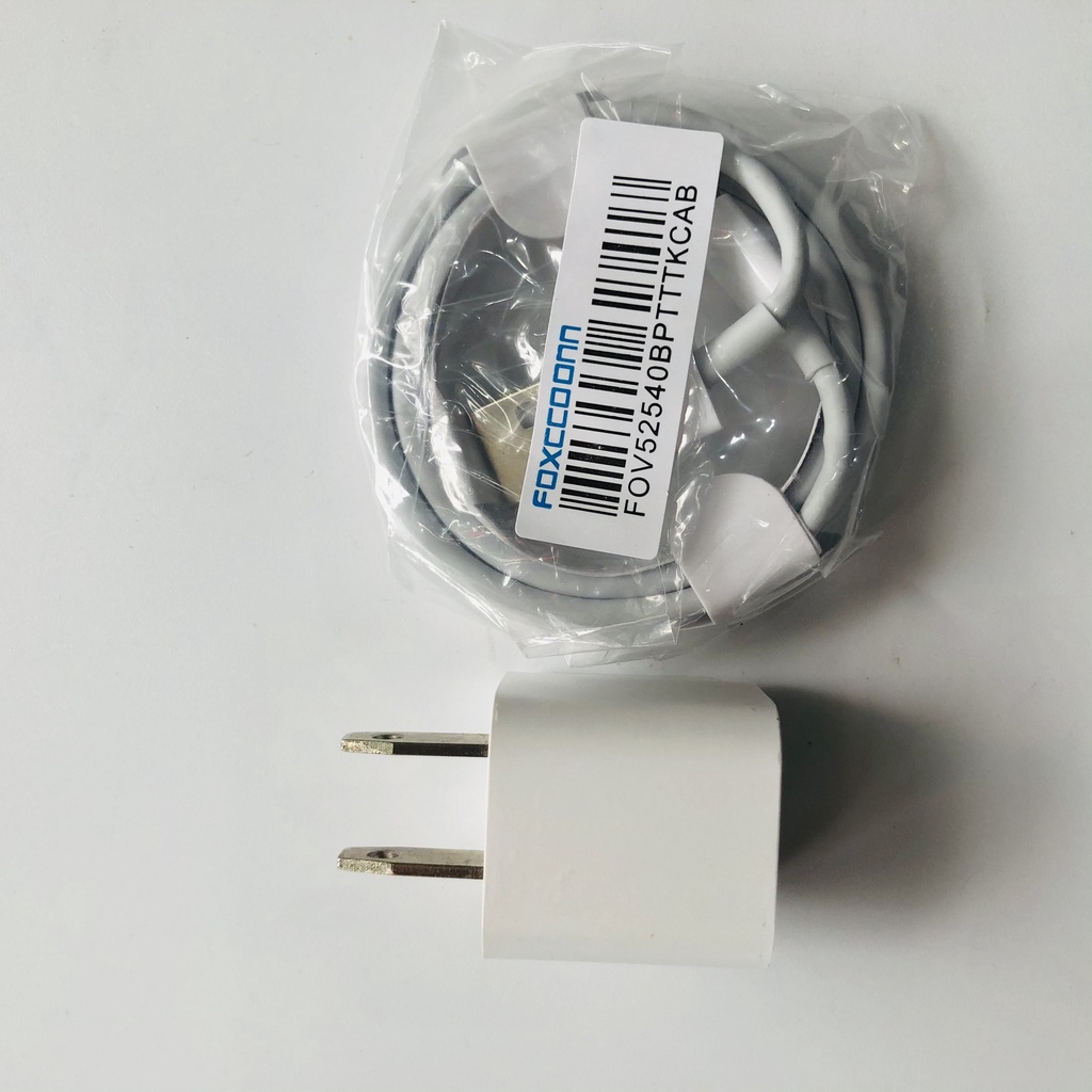Bộ củ cáp sạc cho điện thoại quả táo, IP - cốc vuông sạc nhanh ổn định 5 6 6s 6sPlus 7 8 7Plus 8Plus X...