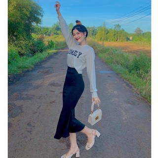 Chân Váy Đuôi Cá,2 màu trẻ trung (ảnh thật)