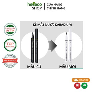 Bút Dạ Kẻ Mắt Chống Trôi, Sắc Nét Karadium Waterproof Brush Liner Black - Hàn Quốc Chính Hãng