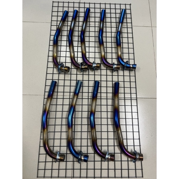 Cổ Pô Inox Titan gắn cho xe Wave, Dream, RS, Sirius, Exciter, Futer neo, Cúp , Futer2 giá sinh viên