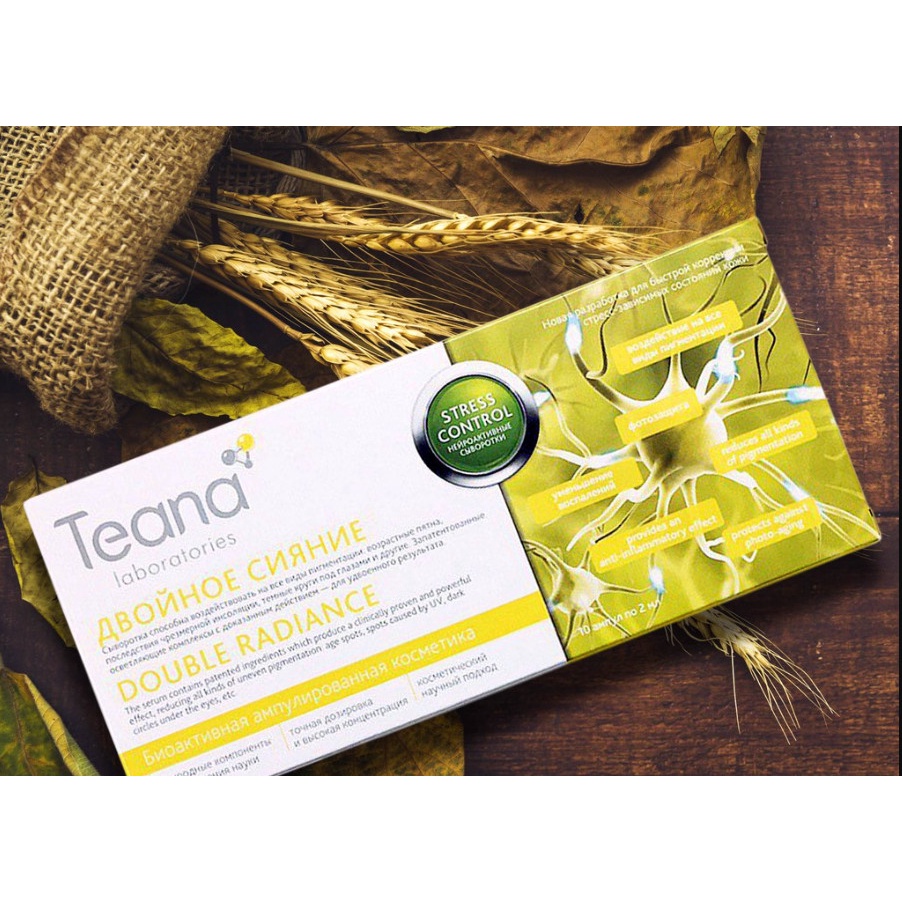 Thâm mắt serum teana double radiance serum mờ nám tàn nhang giảm thâm mắt chống lão hóa dưỡng trắng da[𝐓𝐚̣̆𝐧𝐠 𝐦𝐚́𝐲]]