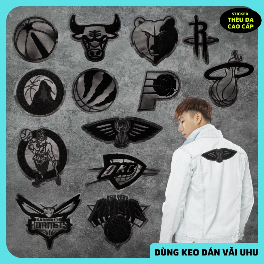 Sticker ủi quần áo cao cấp CÓ SẴN KEO ỦI dùng làm miếng dán vá Quần Áo,vá áo phao,trang trí quần áo
