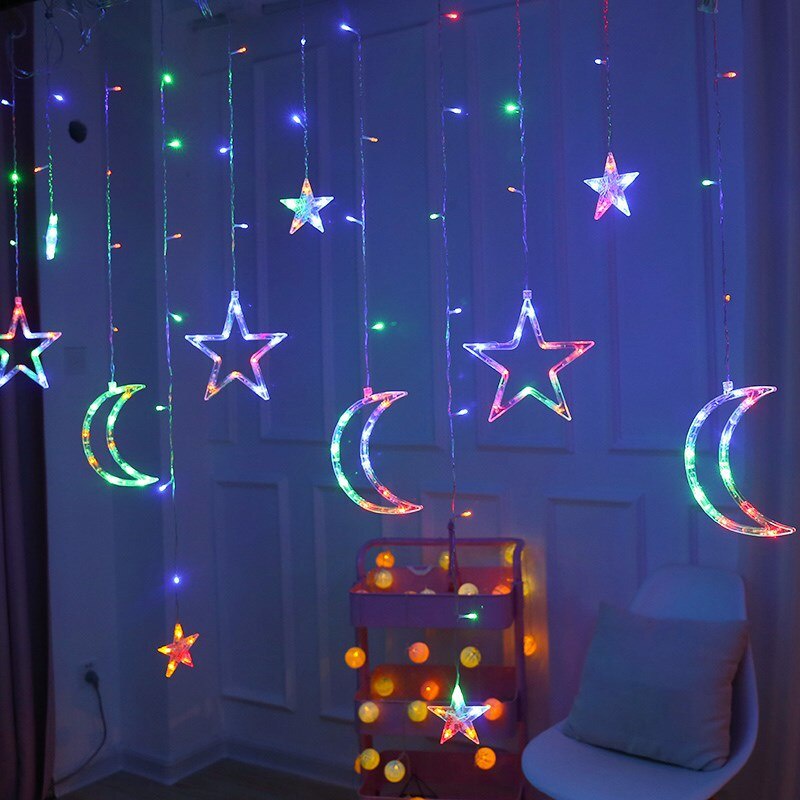 Dây Đèn LED 5.5M Sử Dụng Năng Lượng Mặt Trời Chống Thấm Nước Trang Trí Phòng Khách / Phòng Ngủ / Tiệc Cưới