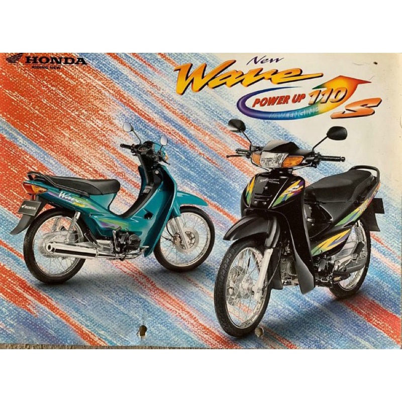 Tem theo xe Wave S thái đời 1999 110cc