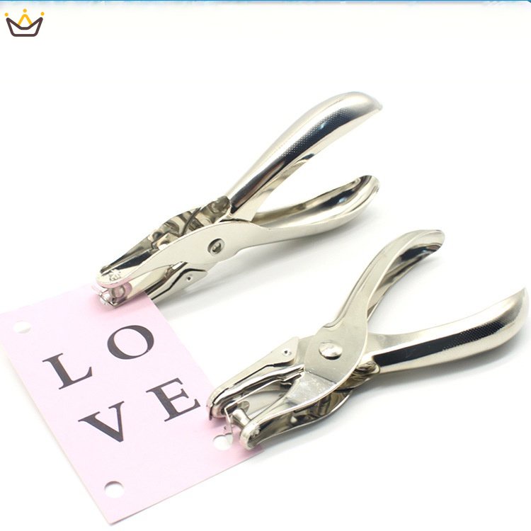 Dụng Cụ Đục Lỗ Bằng Kim Loại 1 Lỗ 6mm 8 Tấm Chống Trượt Chuyên Dụng Cho Văn Phòng
