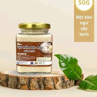 Bột nấm bào ngư sấy lạnh - 50g, dùng nêm nếm nấu ăn, ướp thịt, cá, hải sản đậm vị - ăn chay được