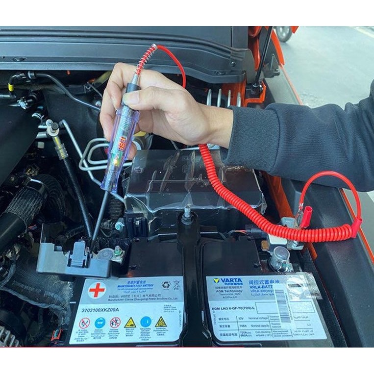 Bút kiểm tra điện bình ắc quy xe ô tô, xe máy chuyên dụng (2,5v-36v)