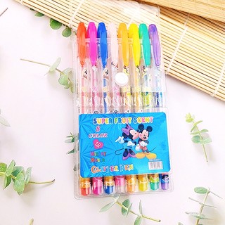Hộp 8 cây viết nhũ kim tuyến 8 màu
