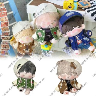 Đồng phục bóng chày thời trang dành cho búp bê 20cm
