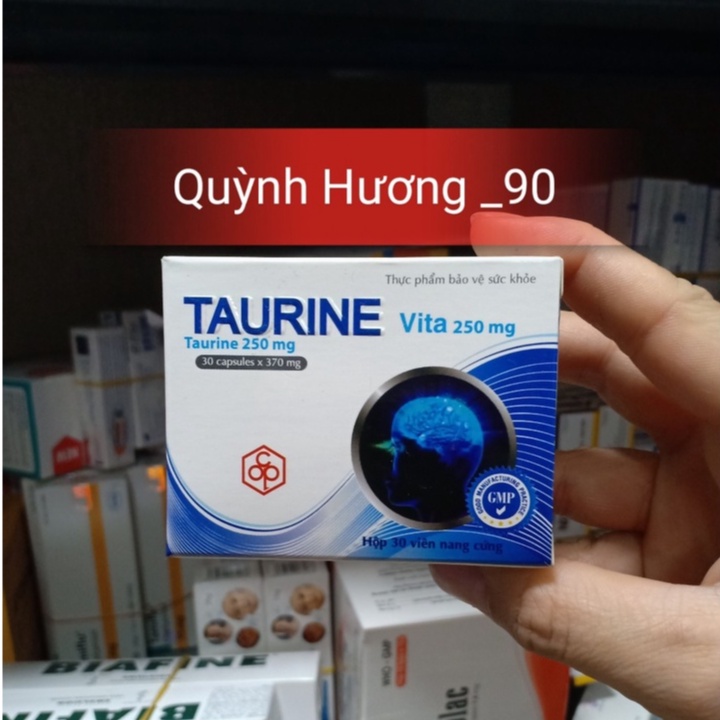Viên uống Taurine vita 250mg giúp bổ mắt,sáng mắt