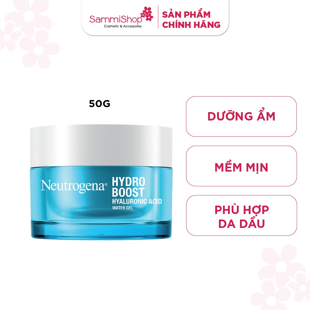 Neutrogena Kem dưỡng cấp ẩm Hydro Boost Hyaluronic Acid Water Gel 50g