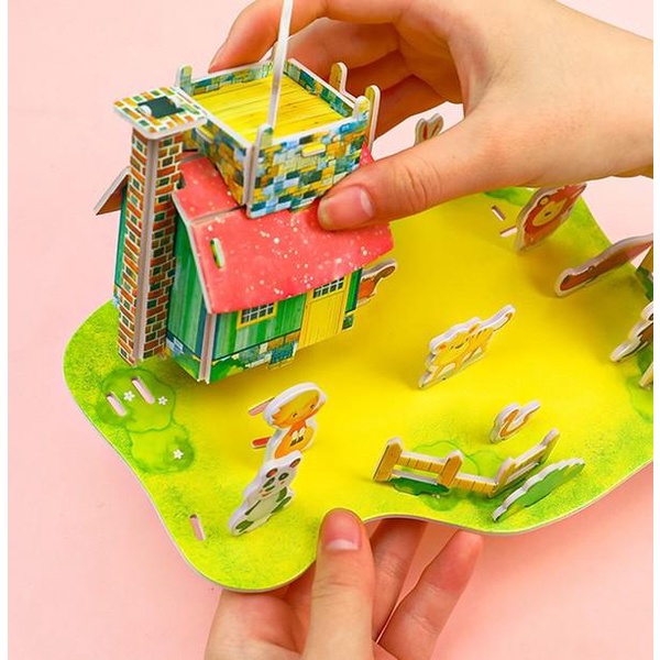 Đồ chơi lắp ghép hình 3D - mẫu siêu đẹp - chọn mẫu