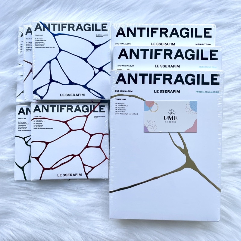 Bộ ảnh album nhóm nhạc LE SSERAFIM - album ANTIFRAGILE