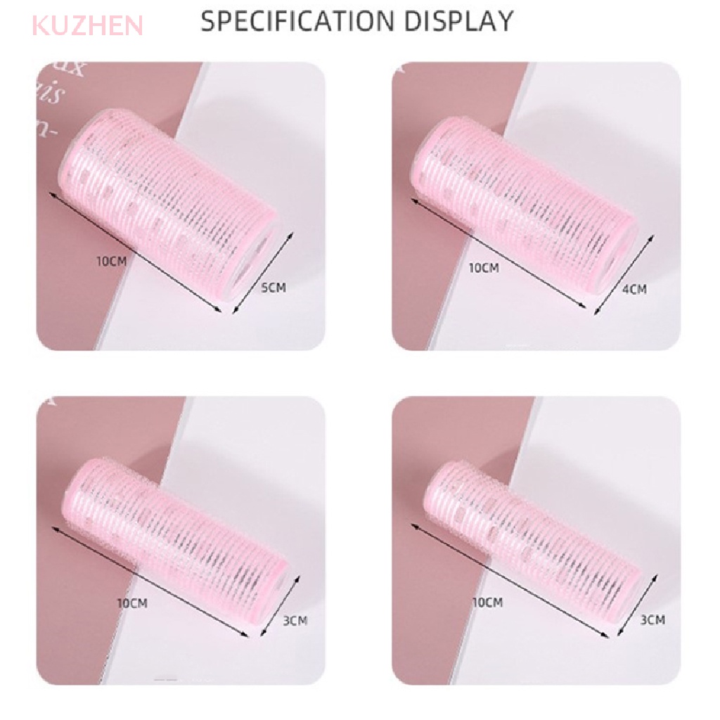 KUZHEN Lô Uốn Tóc 4 Kích Cỡ Bằng Nhôm Tiện Dụng